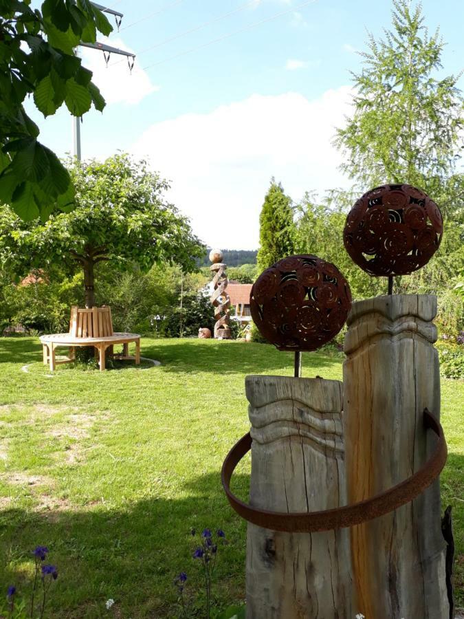 Gaestezimmer In Traumhafter Lage Neben Der Kurstadt Oberthulba Exteriör bild